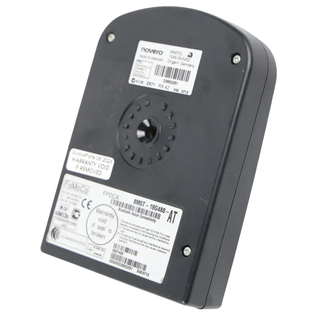 Módulo Bluetooth Unidad Control ECU para Ford Transit Mk7 con número de pieza 8M5T-19G488-AT Ford Transit Mk7 Módulo Bluetooth Unidad Control ECU - SKU 8M5T-19G488-AT - Número de pieza 8M5T-19G488-AT