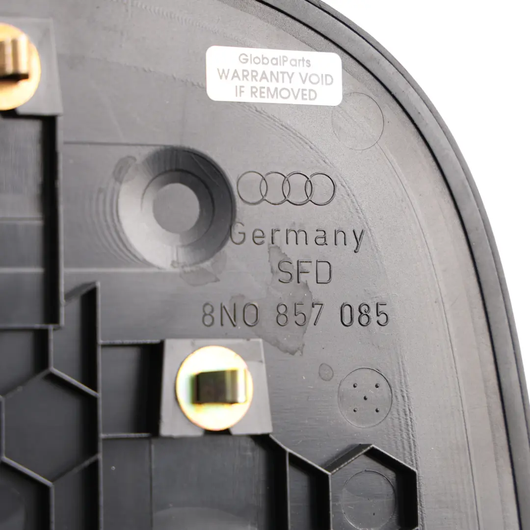 Mk1 8N Armaturenbrett Seitenverkleidung Abdeckung Links für Audi TT mit Teilenummer 8N0857085 Audi TT Mk1 8N Armaturenbrett Seitenverkleidung Abdeckung Links - SKU 8N0857085 - Teilenummer 8N0857085