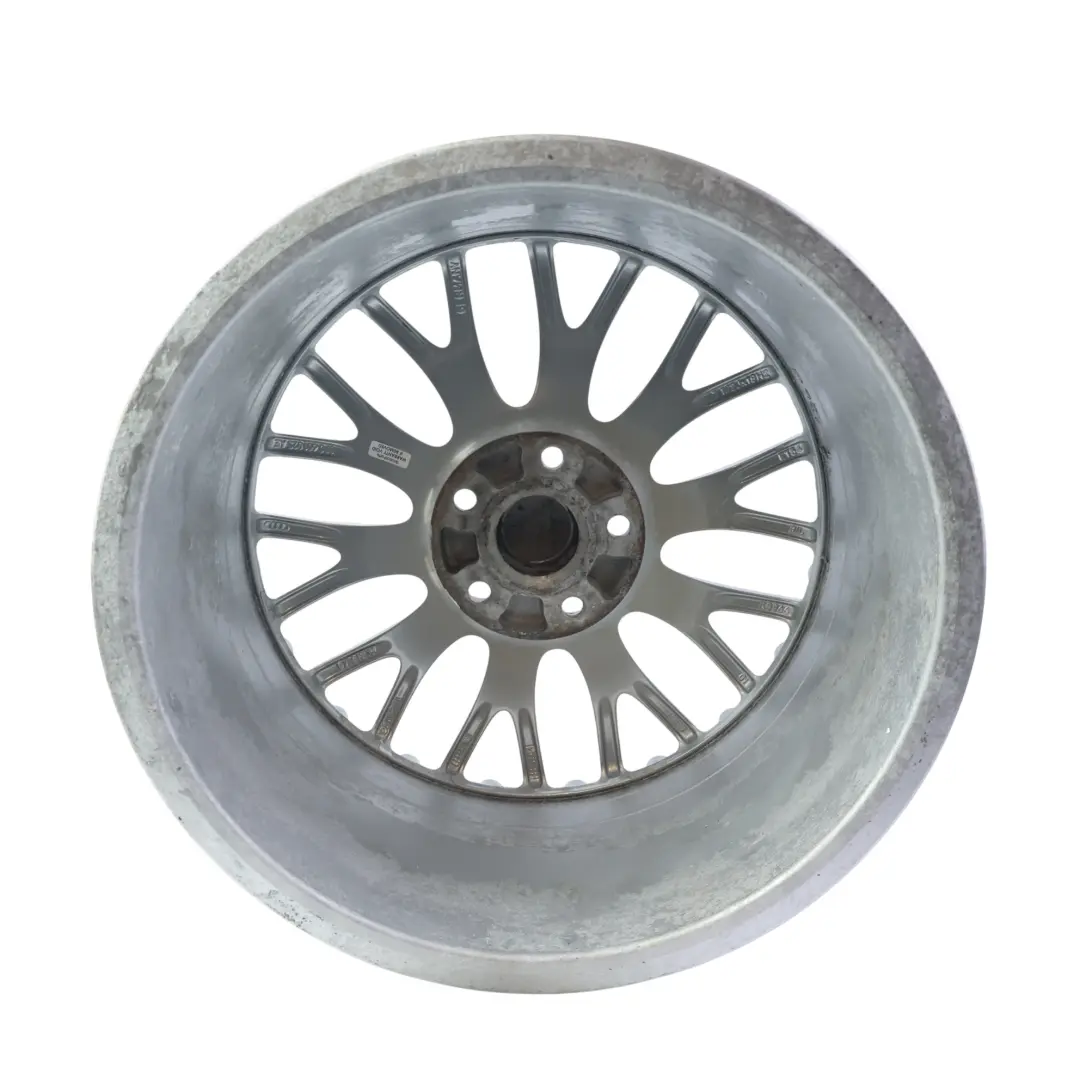 Audi A3 8P Silver Wheel Alloy Rim BBS 18" 7,5J ET:54 - SKU 8P0601025AE-1 - Part number 8P0601025AE