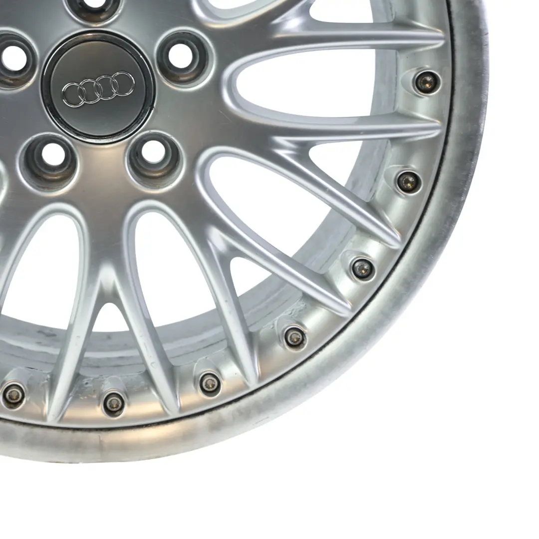 Audi A3 8P Silver Wheel Alloy Rim BBS 18" 7,5J ET:54 - SKU 8P0601025AE-1 - Part number 8P0601025AE