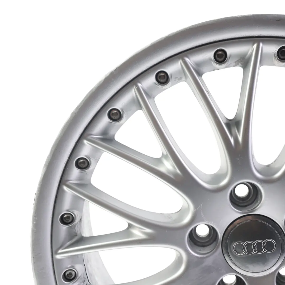 Audi A3 8P Cerchio In Lega Argento BBS 18" 7,5J ET:54 - SKU 8P0601025AE-4 - Numero di parte 8P0601025AE