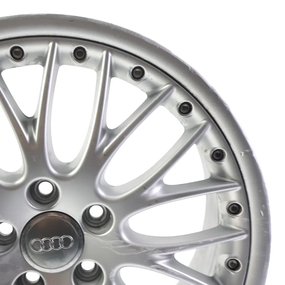 Cerchio In Lega Argento BBS 18" 7,5J ET:54 per Audi A3 8P con numero di parte 8P0601025AE Audi A3 8P Cerchio In Lega Argento BBS 18" 7,5J ET:54 - SKU 8P0601025AE-4 - Numero di parte 8P0601025AE