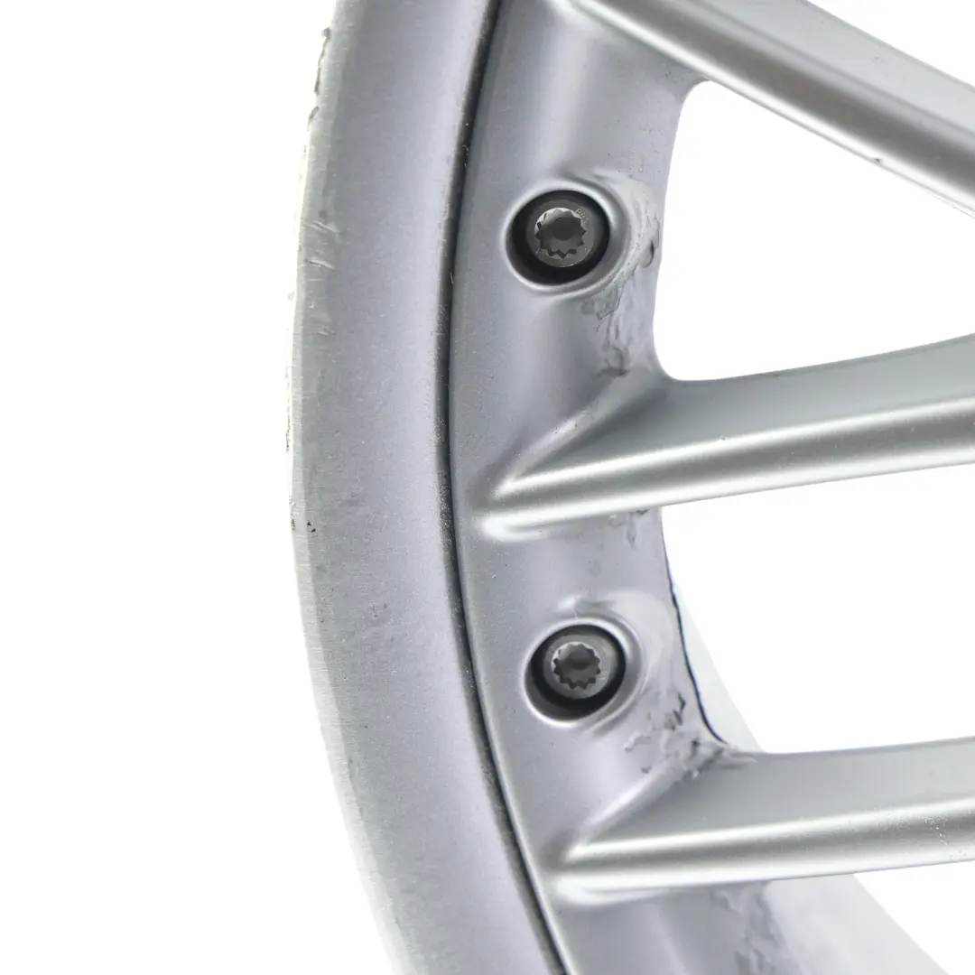 Audi A3 8P Silberne Leichtmetallfelge Alufelge BBS 18" 7,5J ET:54 - SKU 8P0601025AE-4 - Teilenummer 8P0601025AE