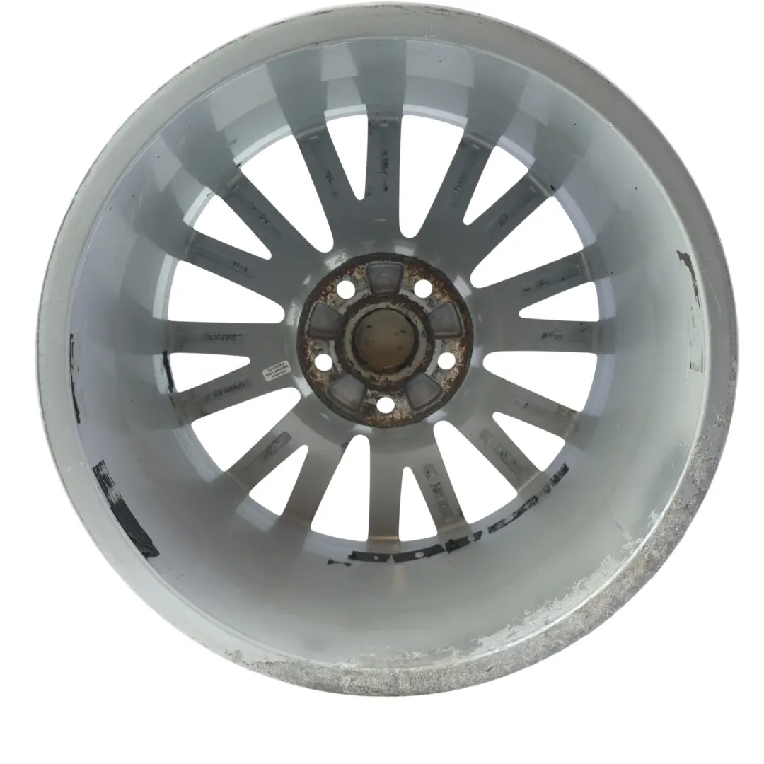 Audi A3 8P Srebrna Felga Aluminiowa 17" 7.5J ET56 - SKU 8P0601025AF-1 - Numer Części 8P0601025AF