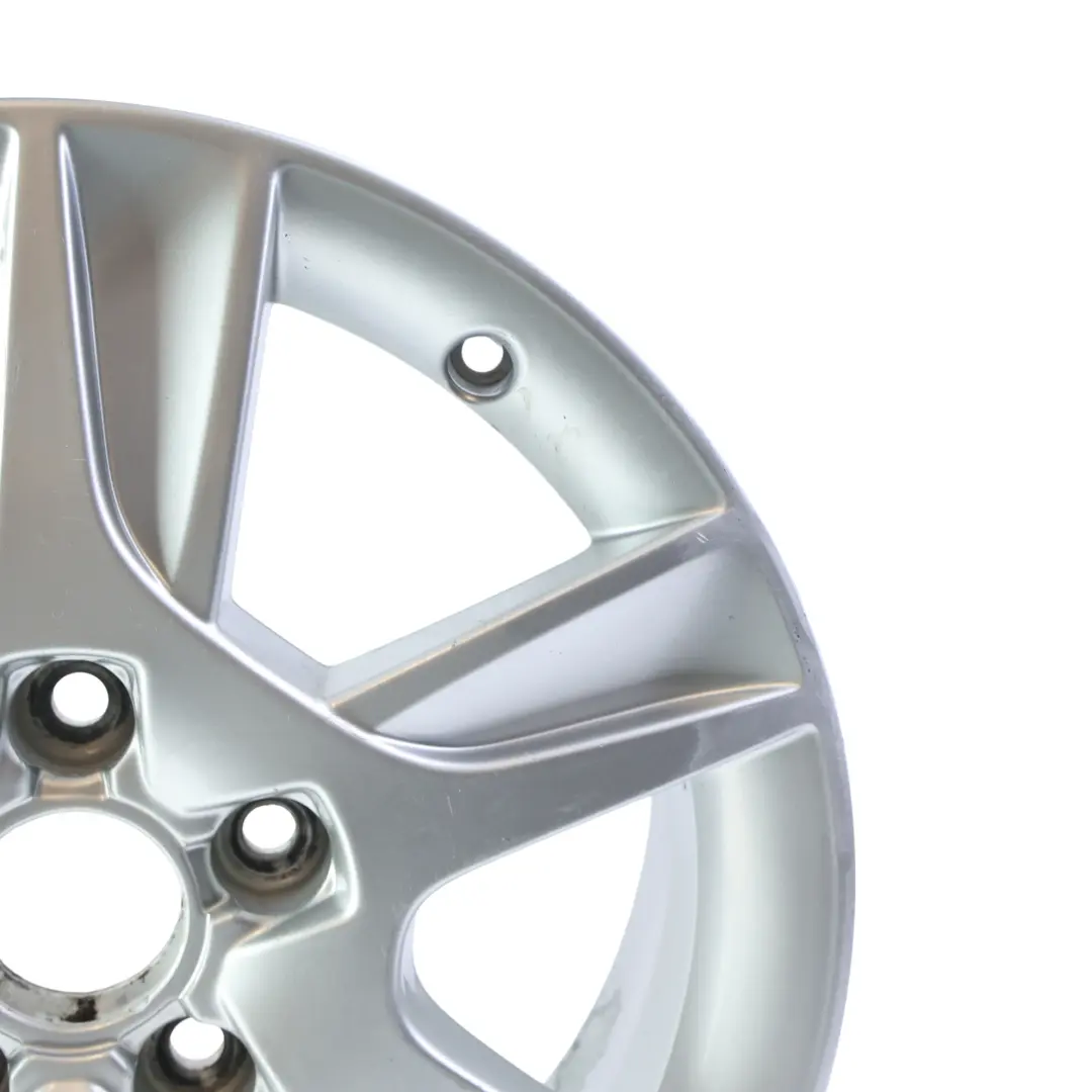 Audi A3 8P Llanta Aleación Plateada 16" 6,5J ET:50 6 Radios - SKU 8P0601025AN-1 - Número de pieza 8P0601025AN