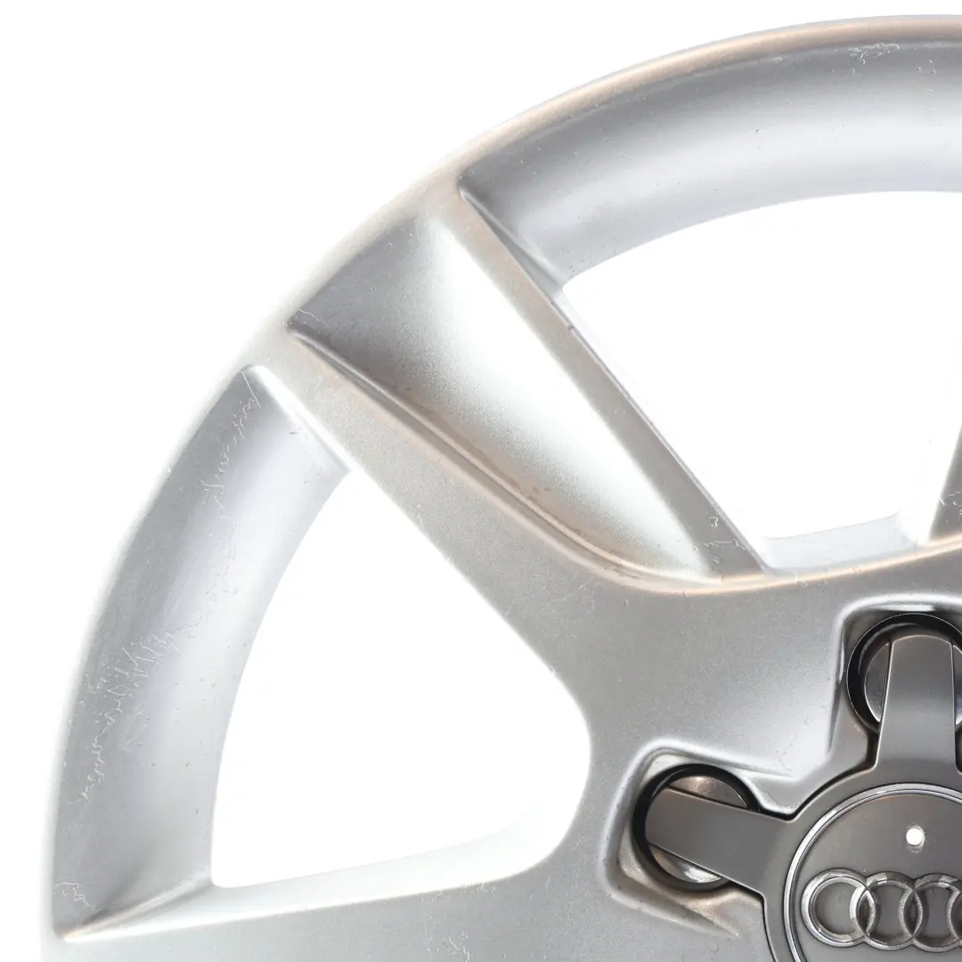 Audi A3 8P Silver Wheel Alloy Rim 16" 6,5J ET:50 6-Spoke - SKU 8P0601025AN-2 - Part number 8P0601025AN