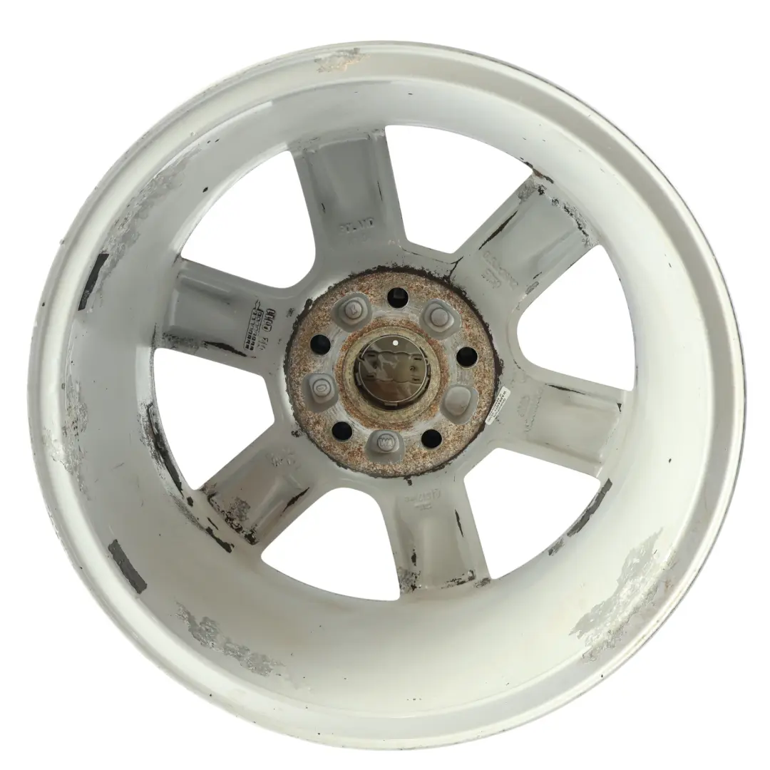 Srebrna Felga Aluminiowa 16" 6,5J ET:50 6-Ramienna do Audi A3 8P o numerze 8P0601025AN Audi A3 8P Srebrna Felga Aluminiowa 16" 6,5J ET:50 6-Ramienna - SKU 8P0601025AN-2 - Numer Części 8P0601025AN