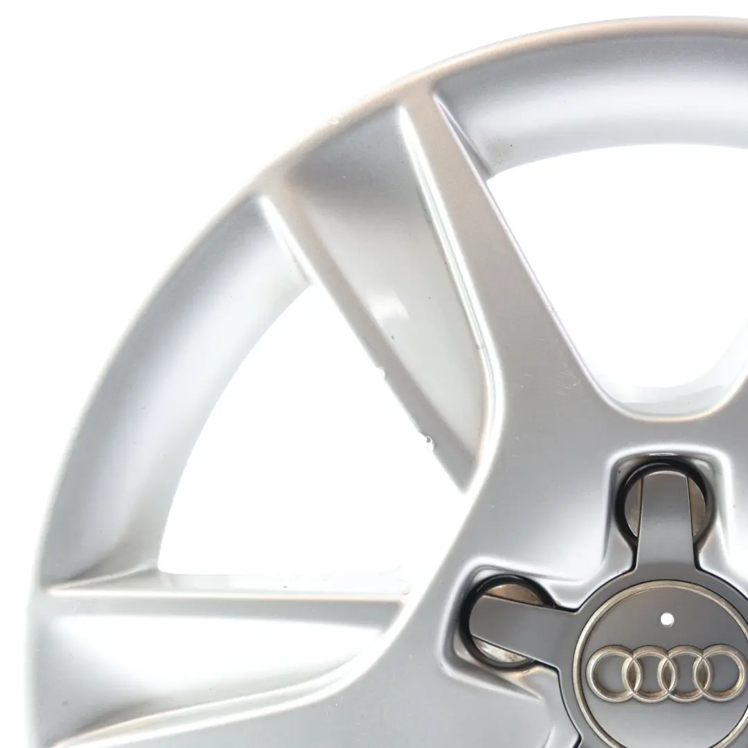 Audi A3 8P Silver Wheel Alloy Rim 16" 6,5J ET:50 6-Spoke - SKU 8P0601025AN-3 - Part number 8P0601025AN