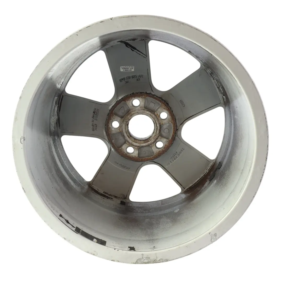 Mk2 FL A5 Alloy Wheel Rim Silver 17" 7,5J ET:56 to Audi A3 with Part number 8P0601025AR Audi A3 Mk2 FL A5 Alloy Wheel Rim Silver 17" 7,5J ET:56 - SKU 8P0601025AR-2 - Part number 8P0601025AR