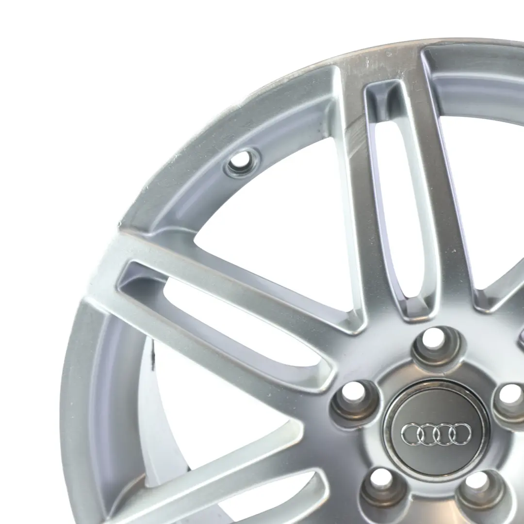 Llanta De Aleación Plateada 18" 7,5J ET:54 para Audi A3 8P con número de pieza 8P0601025BA Audi A3 8P Llanta De Aleación Plateada 18" 7,5J ET:54 - SKU 8P0601025BA-1 - Número de pieza 8P0601025BA