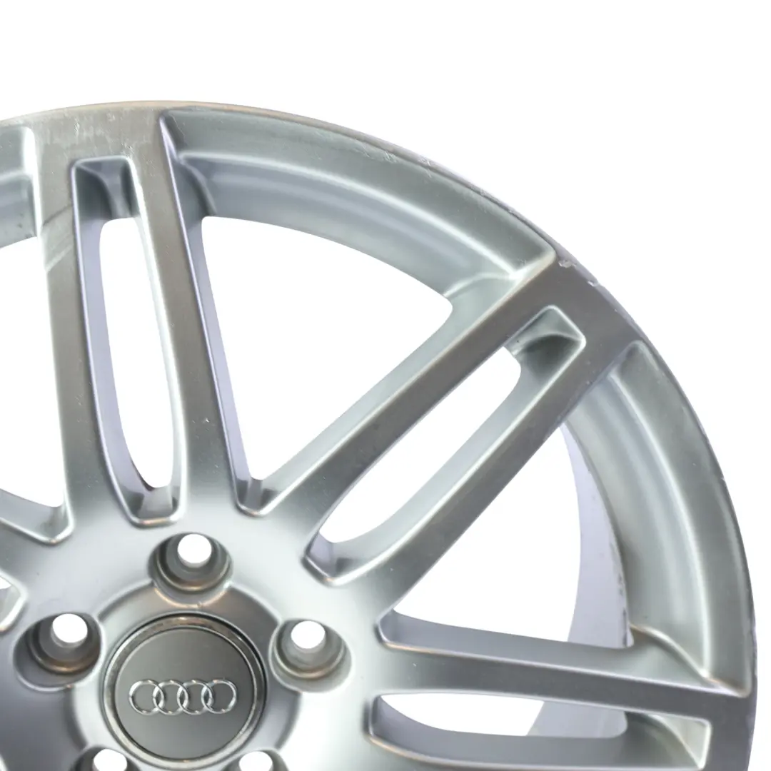 Audi A3 8P Silver Alloy Wheel Rim 18" 7,5J ET:54 - SKU 8P0601025BA-1 - Part number 8P0601025BA