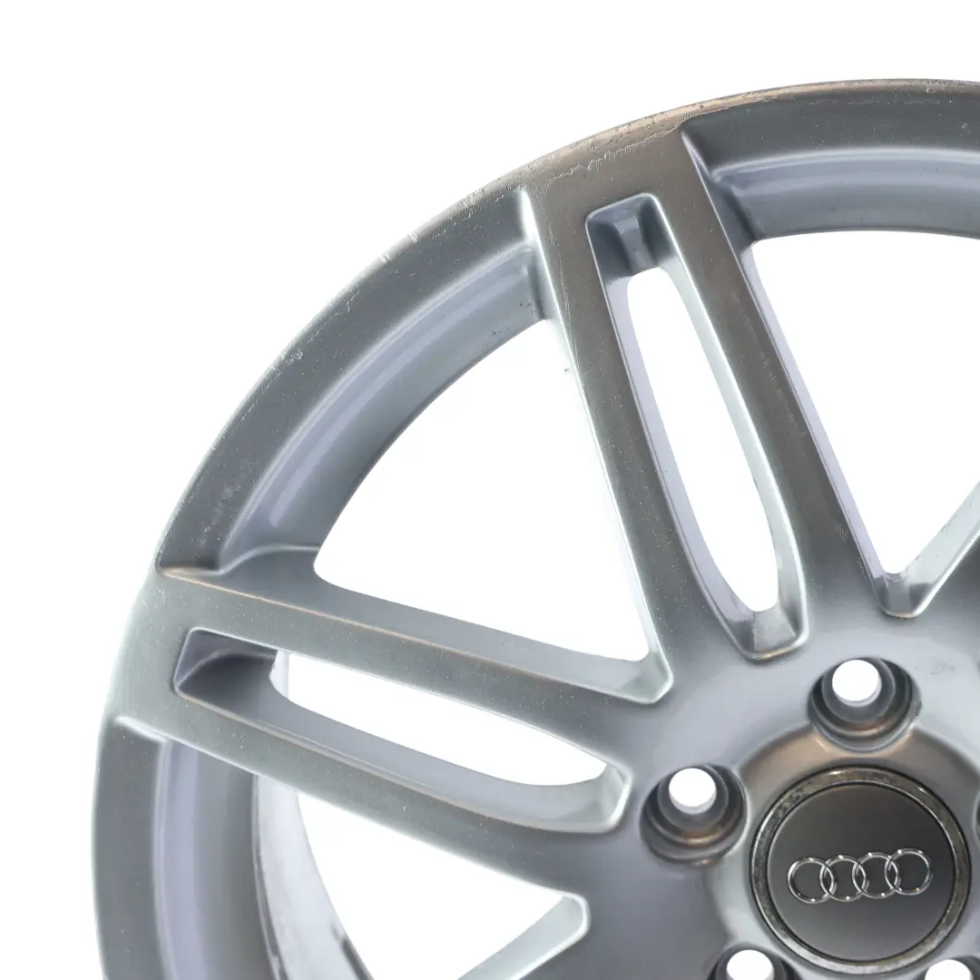 Audi A3 8P Silver Wheel Alloy Rim 18" 7,5J ET:54 - SKU 8P0601025BA-5 - Part number 8P0601025BA