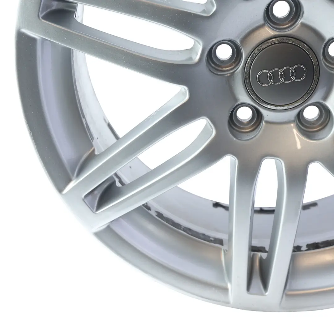 Audi A3 8P Jante En Alliage Argentée 18" 7,5J ET:54 - SKU 8P0601025BA-5 - Numéro de pièce 8P0601025BA