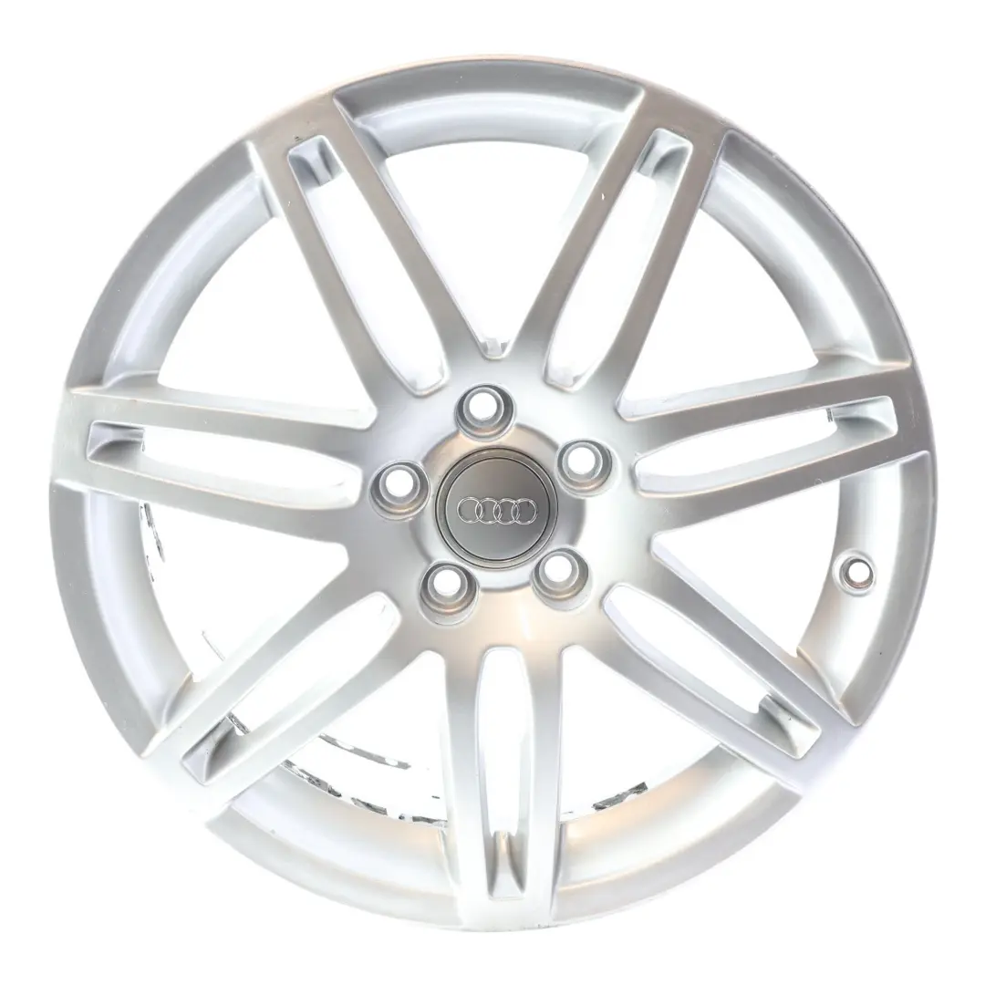 Audi A3 8P Wheel Rim Alloy Silver 18" 7,5J ET:54 - SKU 8P0601025BA-6 - Part number 8P0601025BA