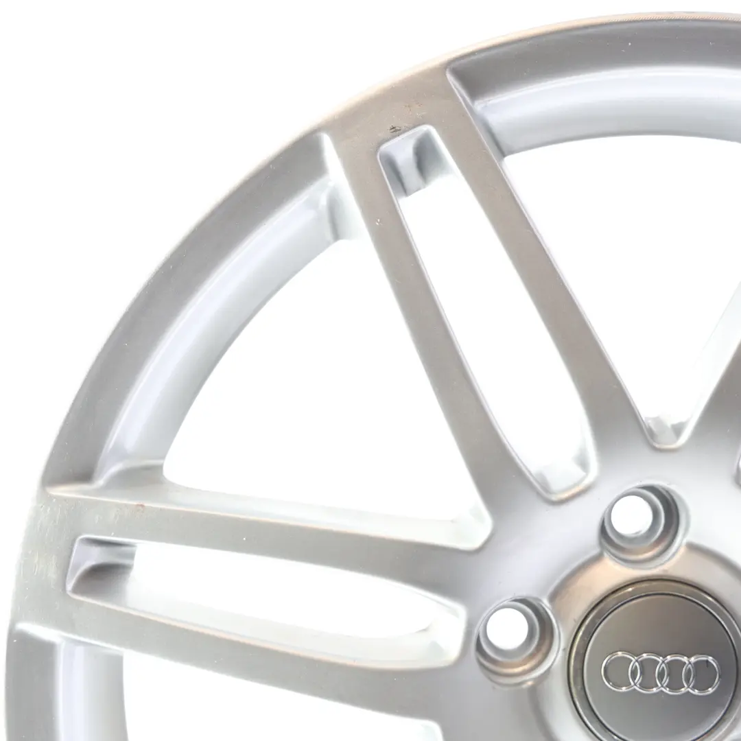 Audi A3 8P Wheel Rim Alloy Silver 18" 7,5J ET:54 - SKU 8P0601025BA-6 - Part number 8P0601025BA
