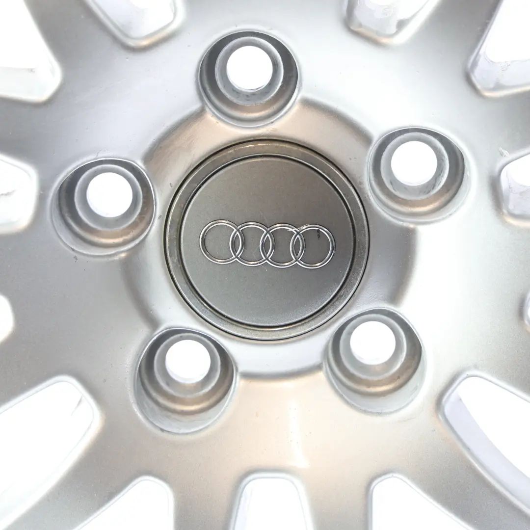Rim Alloy Silver 18" 7,5J ET:54 to Audi A3 8P Wheel with Part number 8P0601025BA Audi A3 8P Wheel Rim Alloy Silver 18" 7,5J ET:54 - SKU 8P0601025BA-6 - Part number 8P0601025BA