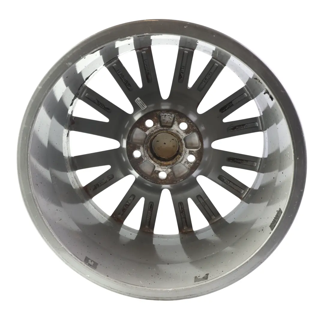 Alloy Wheel Rim Silver 17" 7,5J ET:56 Twin Spoke to Audi A3 S3 8P with Part number 8P0601025BE Audi A3 S3 8P Alloy Wheel Rim Silver 17" 7,5J ET:56 Twin Spoke - SKU 8P0601025BE-1 - Part number 8P0601025BE