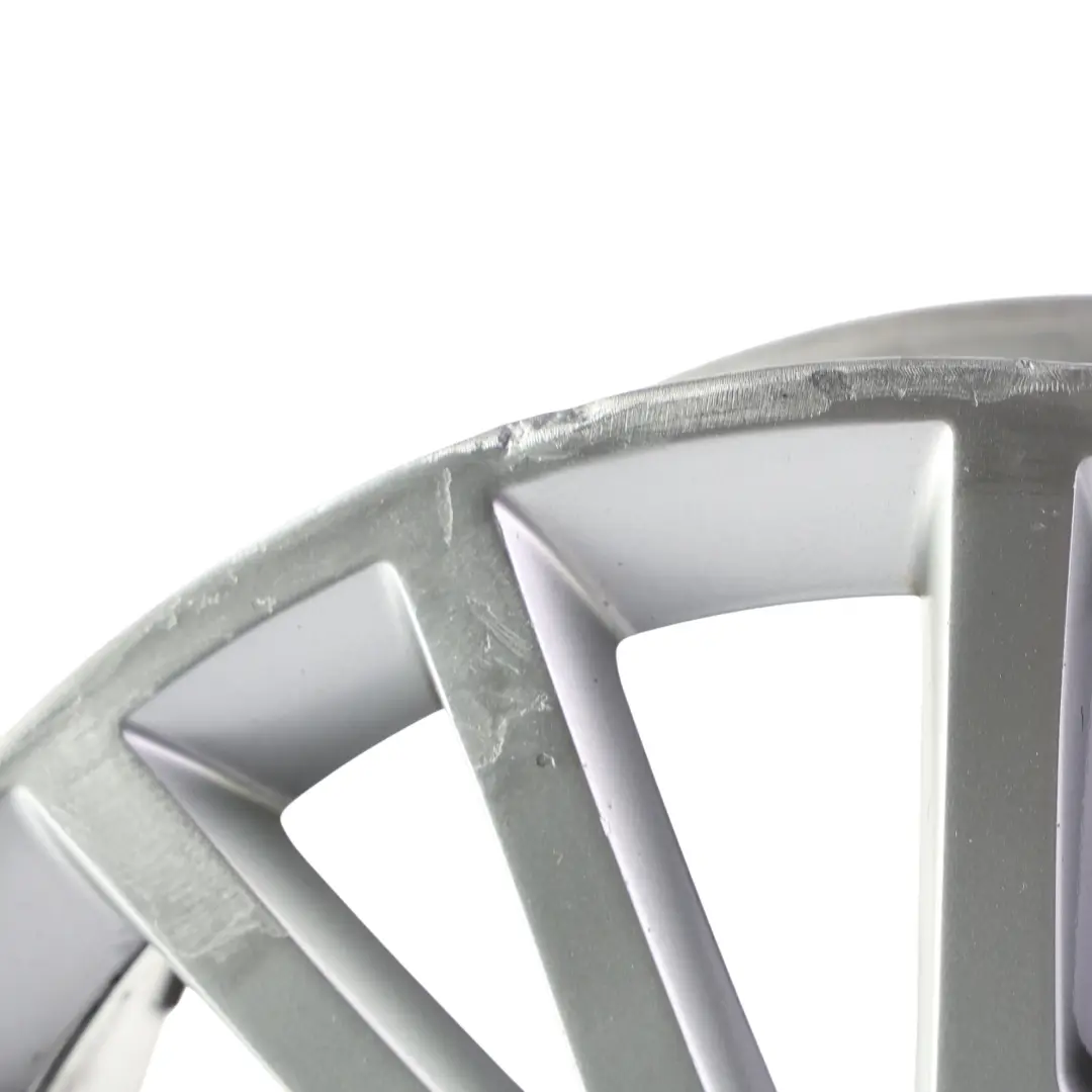 Alloy Wheel Rim Silver 17" 7,5J ET:56 Twin Spoke to Audi A3 S3 8P with Part number 8P0601025BE Audi A3 S3 8P Alloy Wheel Rim Silver 17" 7,5J ET:56 Twin Spoke - SKU 8P0601025BE-1 - Part number 8P0601025BE