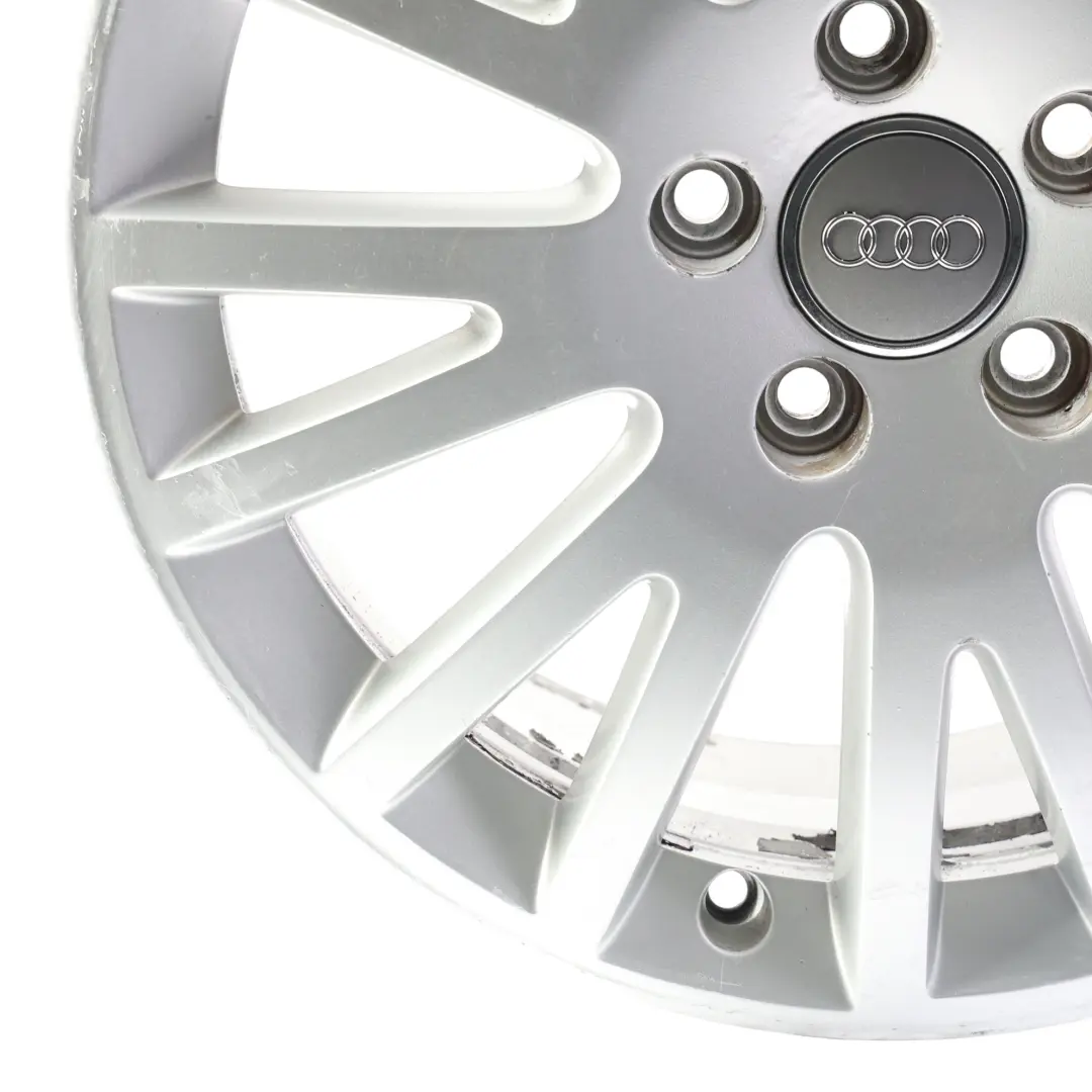 Cerchio in Lega Argento 17" 7,5J ET:56 Doppia Razza per Audi A3 S3 8P con numero di parte 8P0601025BE Audi A3 S3 8P Cerchio in Lega Argento 17" 7,5J ET:56 Doppia Razza - SKU 8P0601025BE-2 - Numero di parte 8P0601025BE