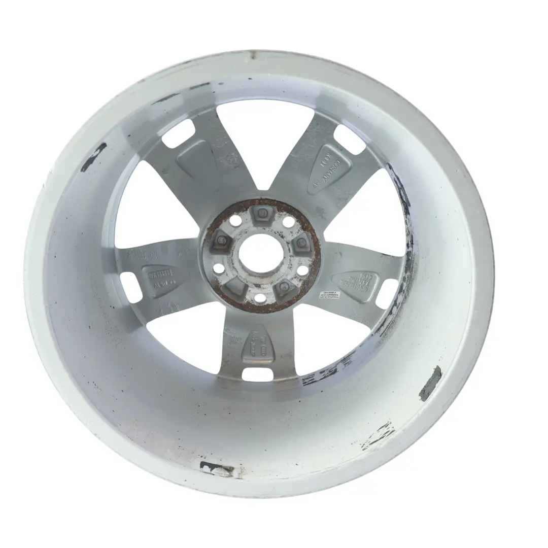 Audi A3 8P Silberne Leichtmetallfelge 17" 7,5J ET:56 Sternspeiche - SKU 8P0601025BL-1 - Teilenummer 8P0601025BL