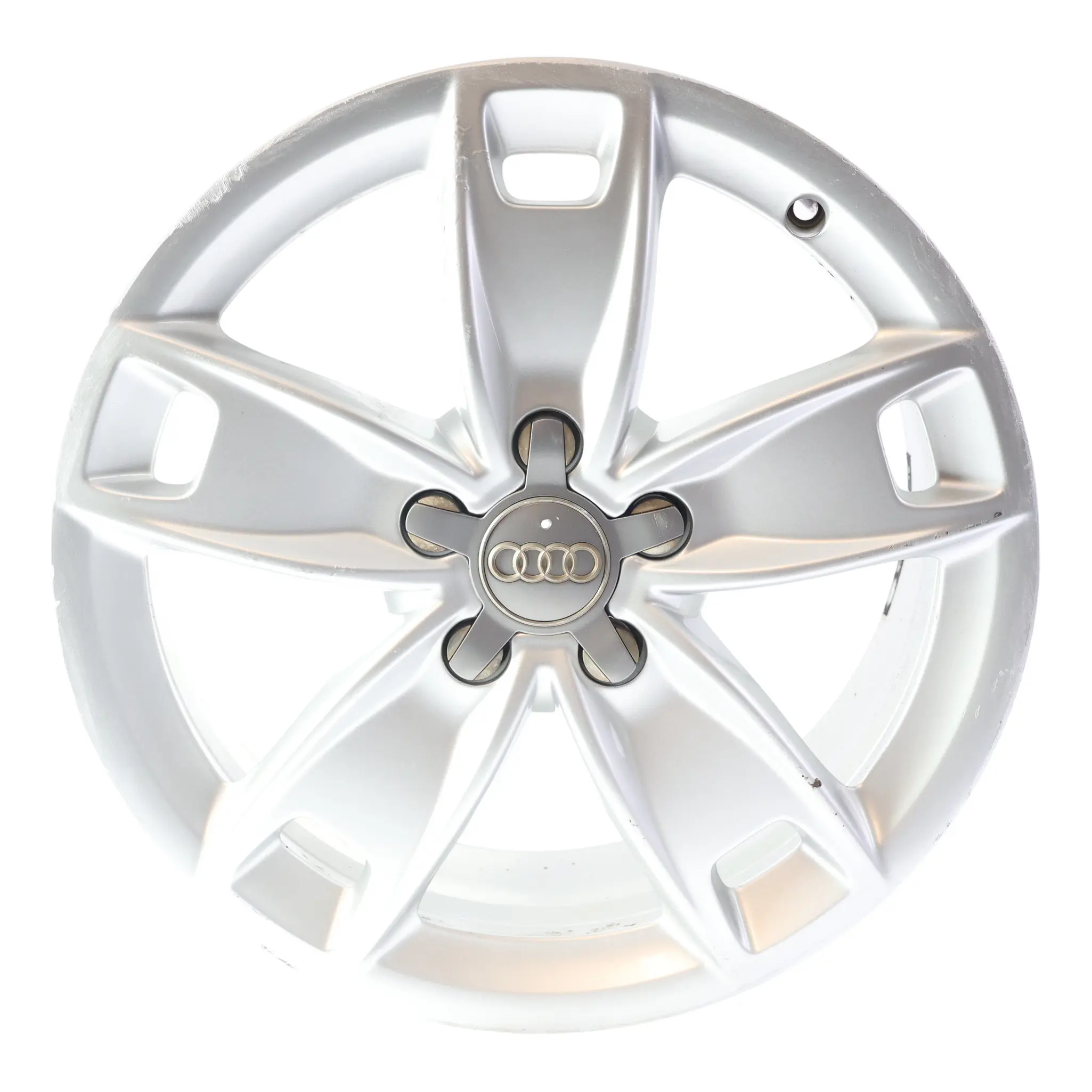 Audi A3 8P Jante argentée en alliage 17" 7,5J ET:56 Star Spoke 8P0601025BL