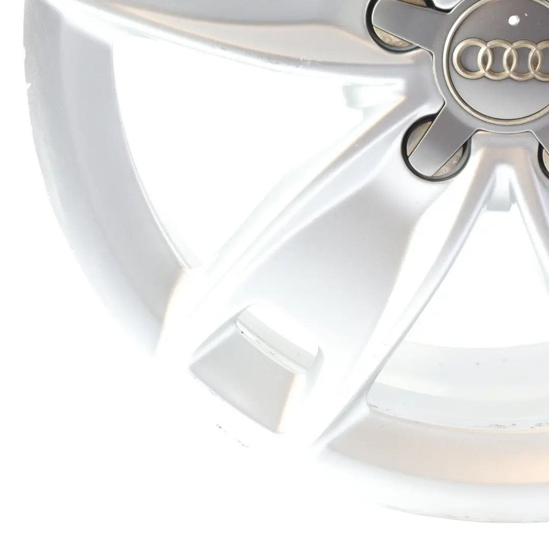 Audi A3 8P Jante argentée en alliage 17" 7,5J ET:56 Star Spoke - SKU 8P0601025BL-2 - Numéro de pièce 8P0601025BL