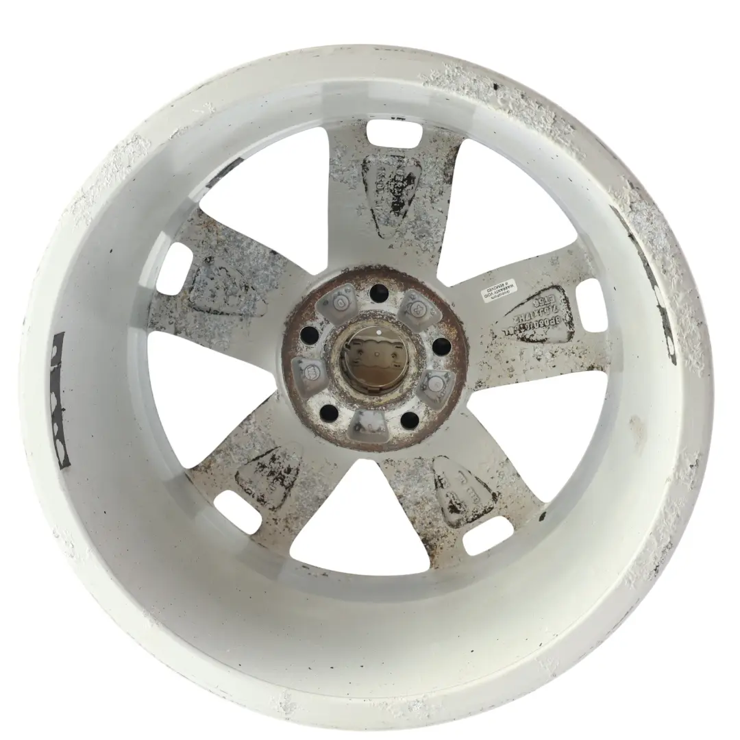 Jante argentée en alliage 17" 7,5J ET:56 Star Spoke pour Audi A3 8P à propos du numéro de pièce 8P0601025BL Audi A3 8P Jante argentée en alliage 17" 7,5J ET:56 Star Spoke - SKU 8P0601025BL-2 - Numéro de pièce 8P0601025BL