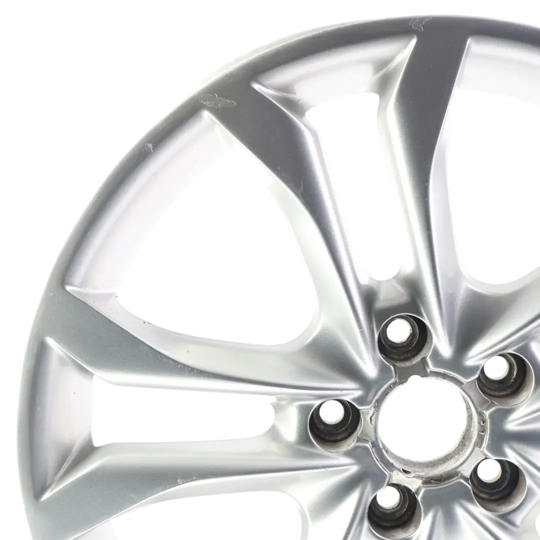 Audi A3 S3 8P Srebrna Felga Aluminiowa 18" 7.5J ET:54 - SKU 8P0601025BM-2 - Numer Części 8P0601025BM