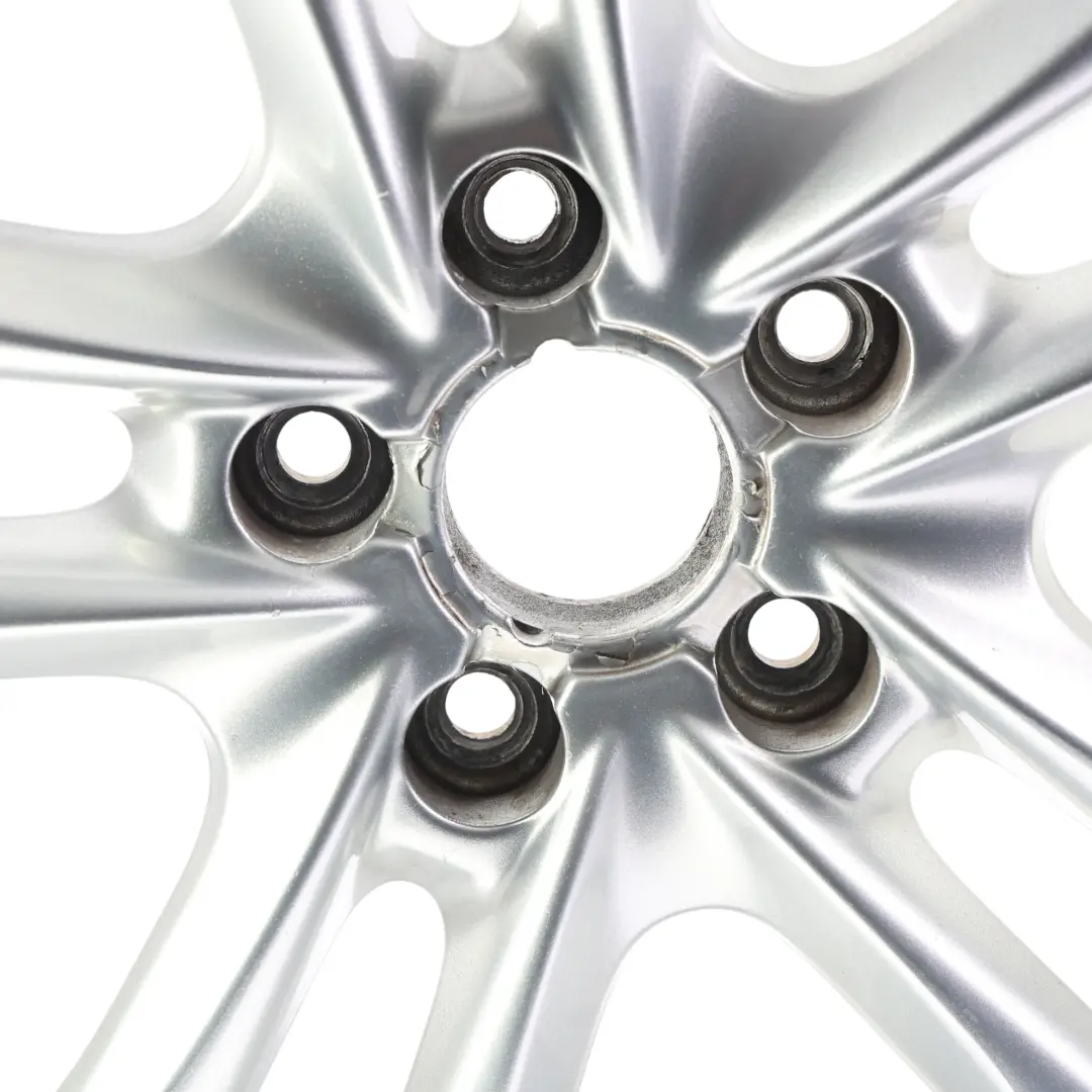 Audi A3 S3 8P Srebrna Felga Aluminiowa 18" 7.5J ET:54 - SKU 8P0601025BM-2 - Numer Części 8P0601025BM