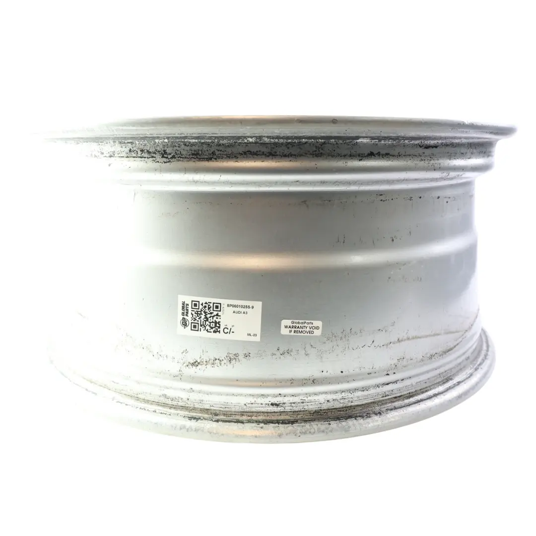 Audi A3 8P Alu Felge Silber 18" 8J ET:54 - SKU 8P0601025S-9 - Teilenummer 8P0601025S