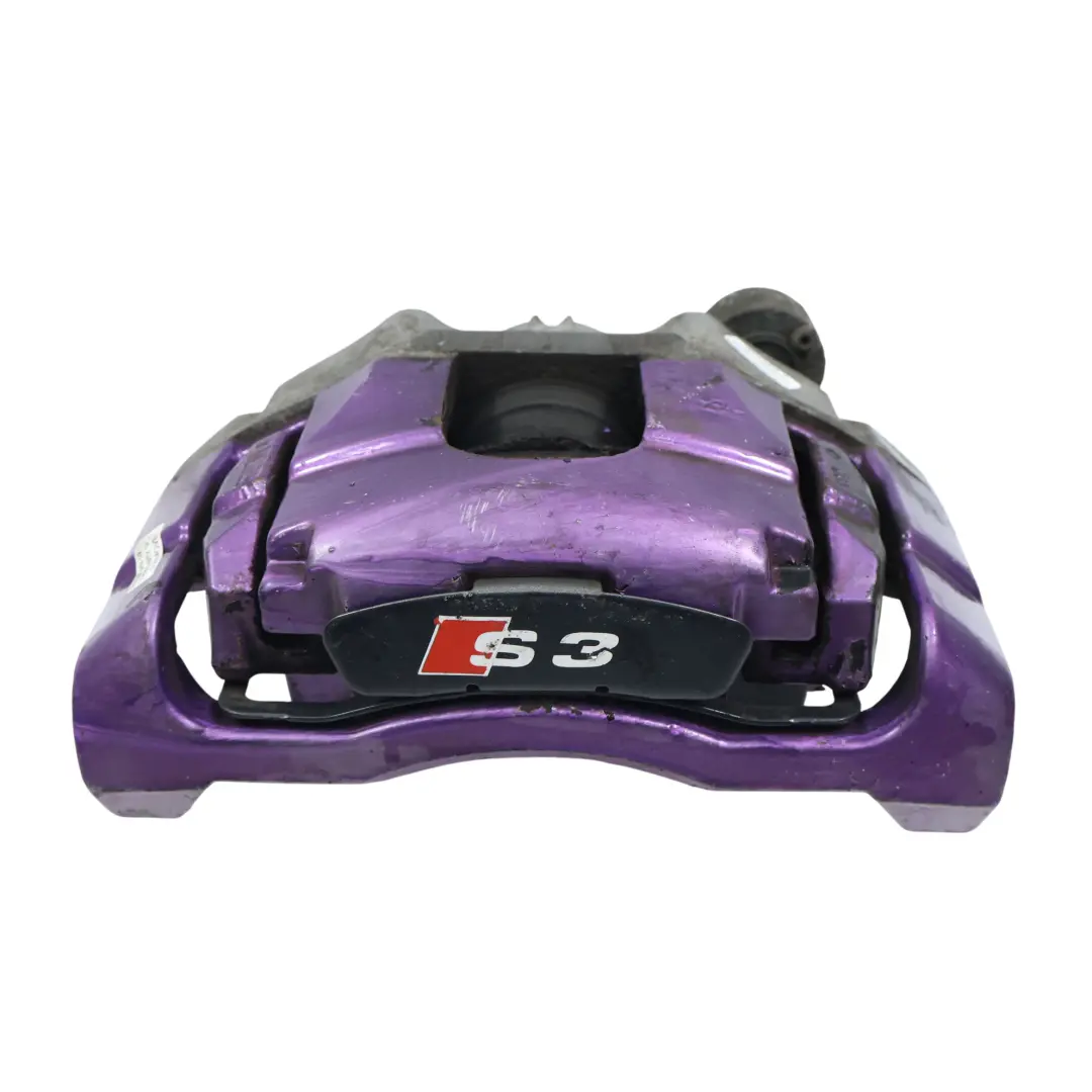 Audi S3 8P Front Brake Caliper Housing Carrier Left N/S Purple - SKU 8P0615123A-4 - Part number 8P0615123A