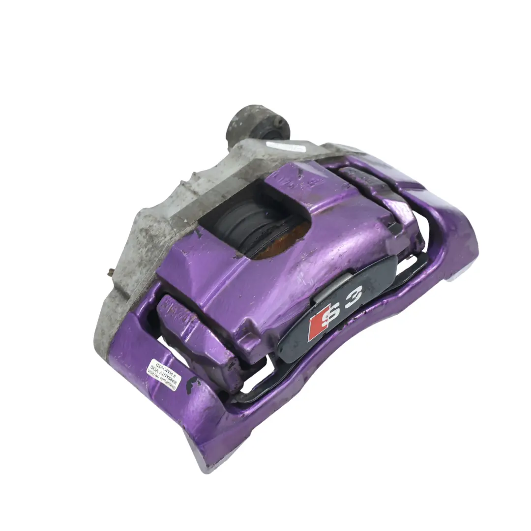Audi S3 8P Front Brake Caliper Housing Carrier Left N/S Purple - SKU 8P0615123A-4 - Part number 8P0615123A