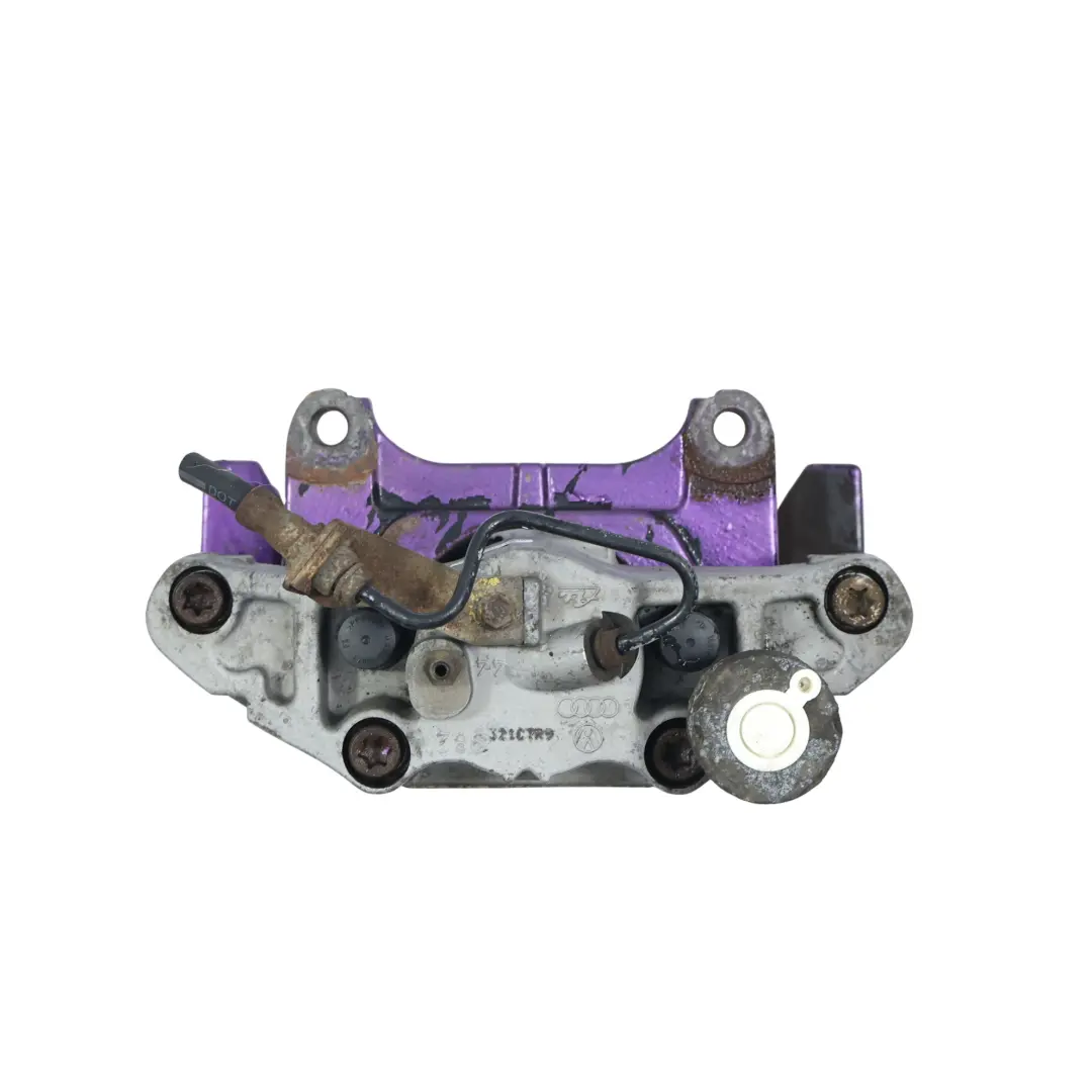 Audi S3 8P Front Brake Caliper Housing Carrier Left N/S Purple - SKU 8P0615123A-4 - Part number 8P0615123A