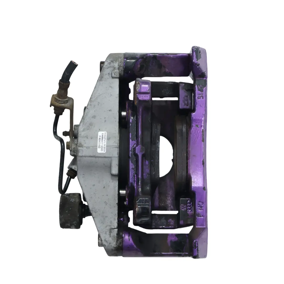 Audi S3 8P Front Brake Caliper Housing Carrier Left N/S Purple - SKU 8P0615123A-4 - Part number 8P0615123A