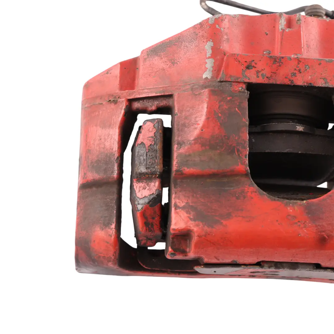 Audi S3 8P Front Brake Caliper Housing Carrier Left N/S Red - SKU 8P0615123A-5 - Part number 8P0615123A