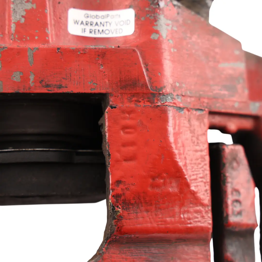 Audi S3 8P Front Brake Caliper Housing Carrier Right O/S Red - SKU 8P0615124A-4 - Part number 8P0615124A