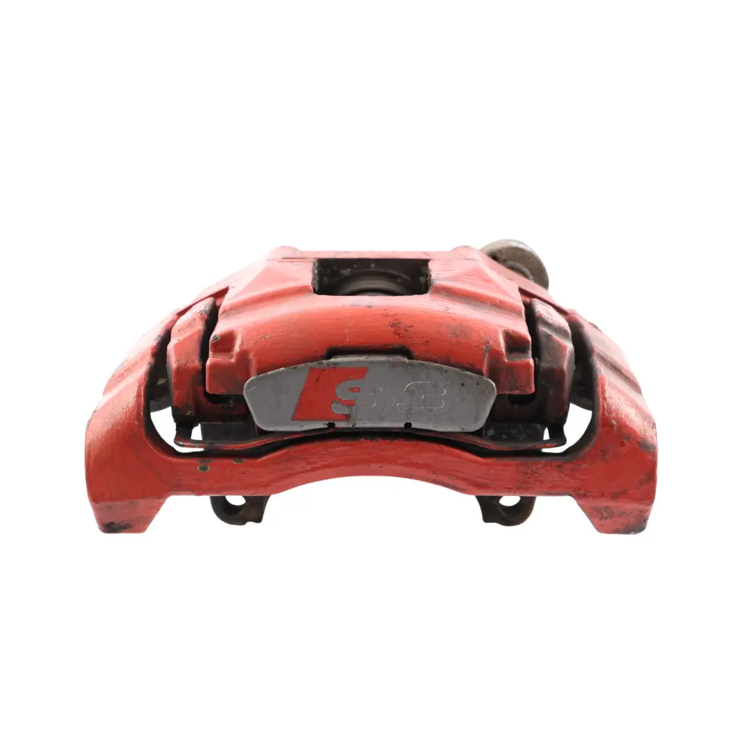 Front Brake Caliper Housing Carrier Right O/S Red to Audi S3 8P with Part number 8P0615124A Audi S3 8P Front Brake Caliper Housing Carrier Right O/S Red - SKU 8P0615124A-4 - Part number 8P0615124A