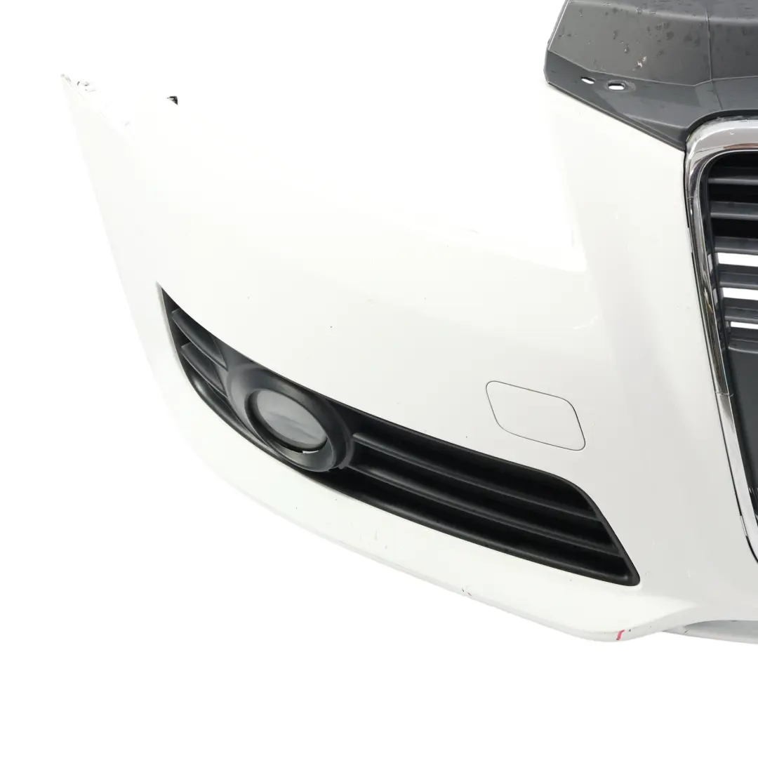 Audi A3 8P Zderzak Przedni Listwa Bialy Ibis - Y9C - SKU 8P0807105F-IWH1 - Numer Części 8P0807105F