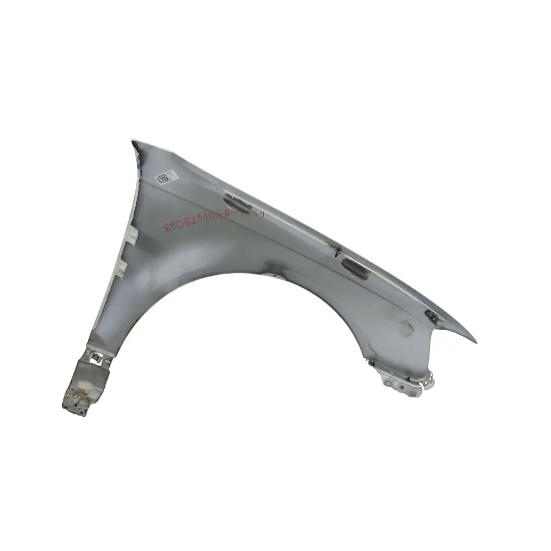 Audi A3 8P Side Panel Front Left N/S Wing Fender Cover Ibis White - Y9C - SKU 8P0821105G-ICS1 - Part number 8P0821105G