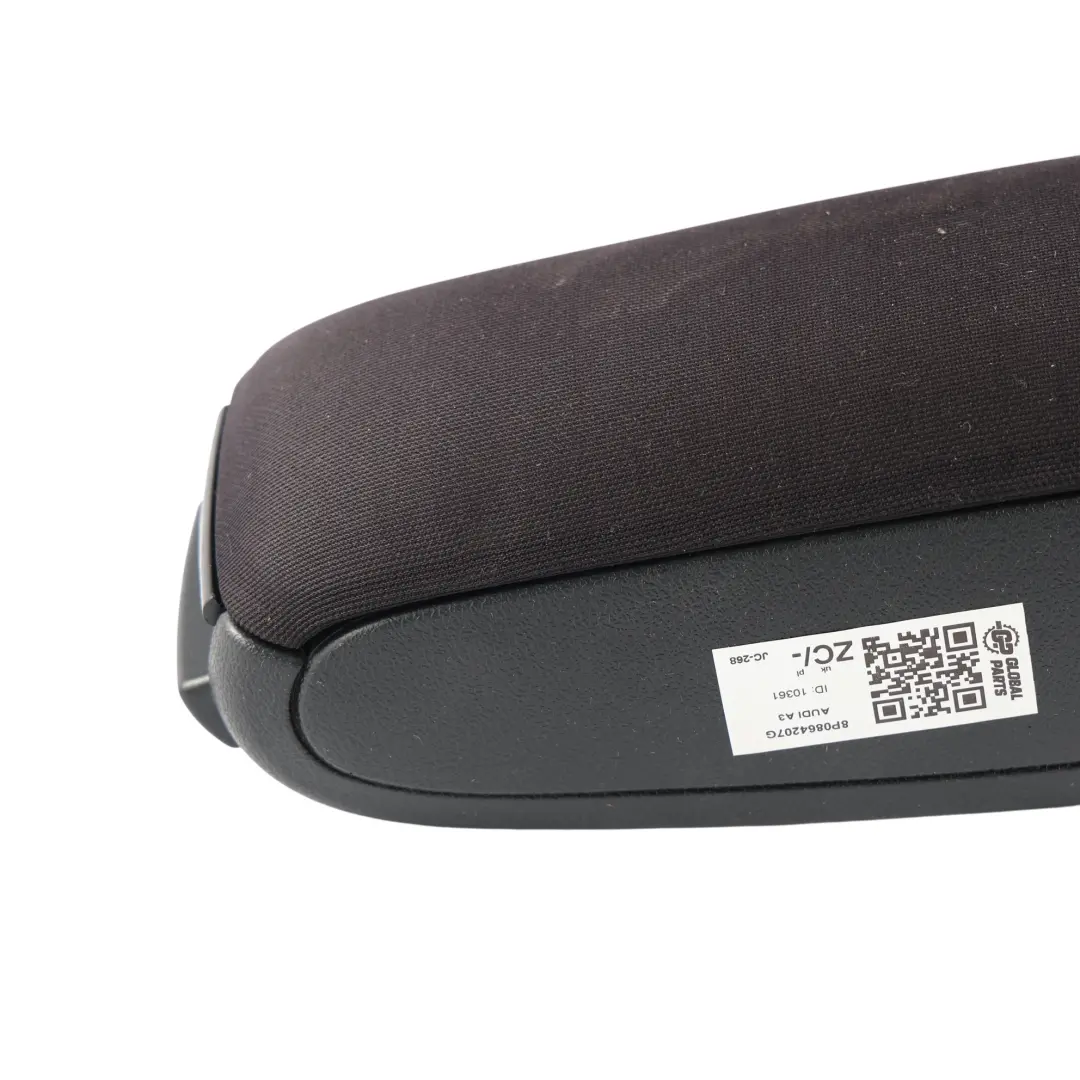 Audi A3 8P Mittelkonsole Armlehne Verkleidung Stoff - SKU 8P0864207G - Teilenummer 8P0864207G