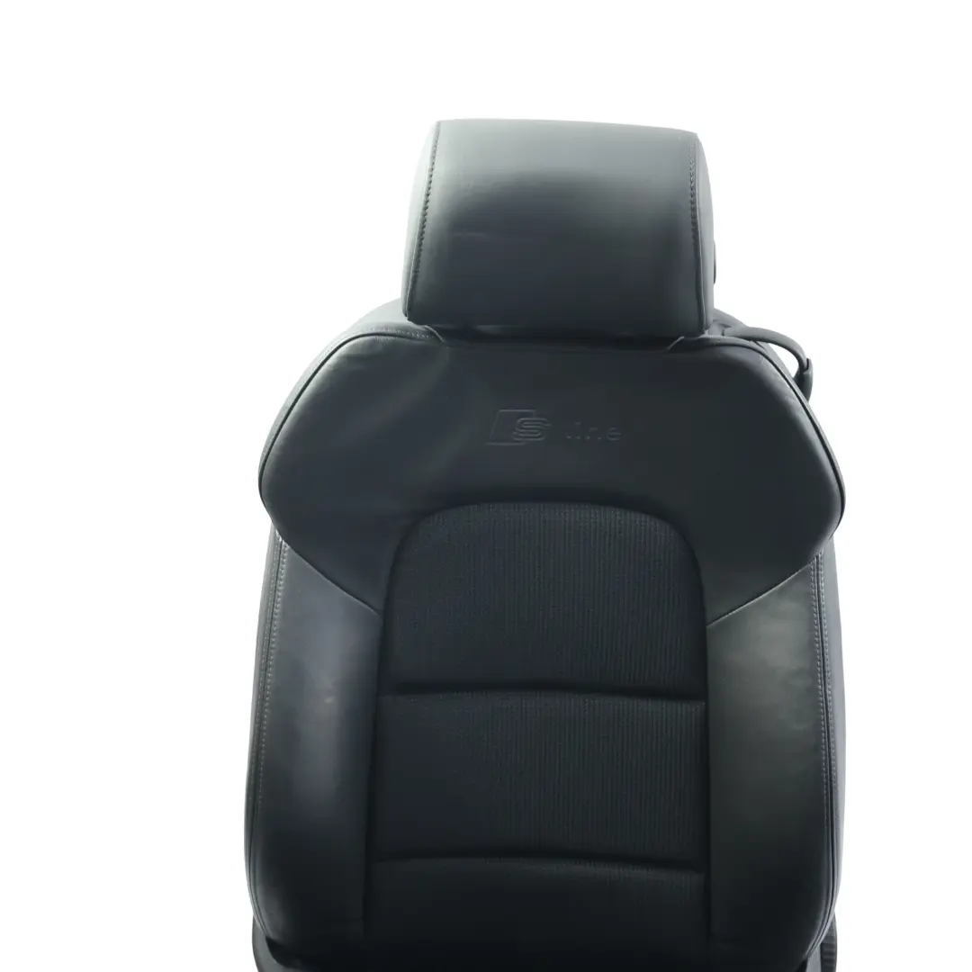Door S-Line Front Seat Heated Cloth Leather Soul Black Left N/S to Audi A3 8P 3 with Part number 8P0881805DE Audi A3 8P 3 Door S-Line Front Seat Heated Cloth Leather Soul Black Left N/S - SKU 8P0881805DE-2 - Part number 8P0881805DE