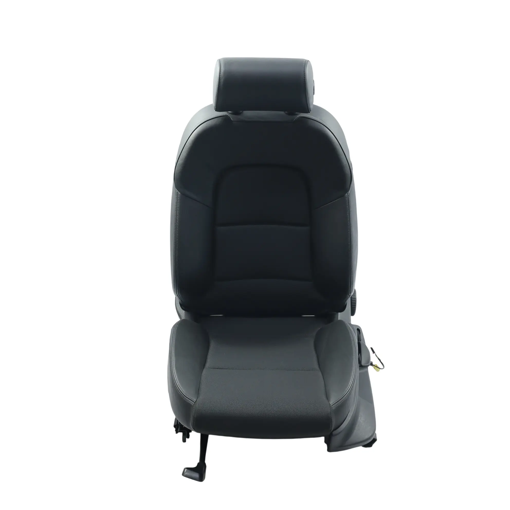 Audi A3 8P Front Seat Left N/S Interior Seat Cloth Leather Soul-Speed Black