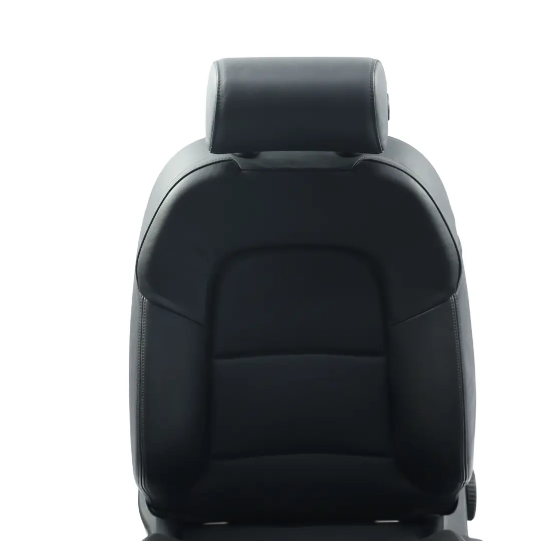 Audi A3 8P Vordersitz Links Innenausstattung Stoff Leder Soul-Speed Schwarz - SKU 8P0881805S-1 - Teilenummer 8P0881805S