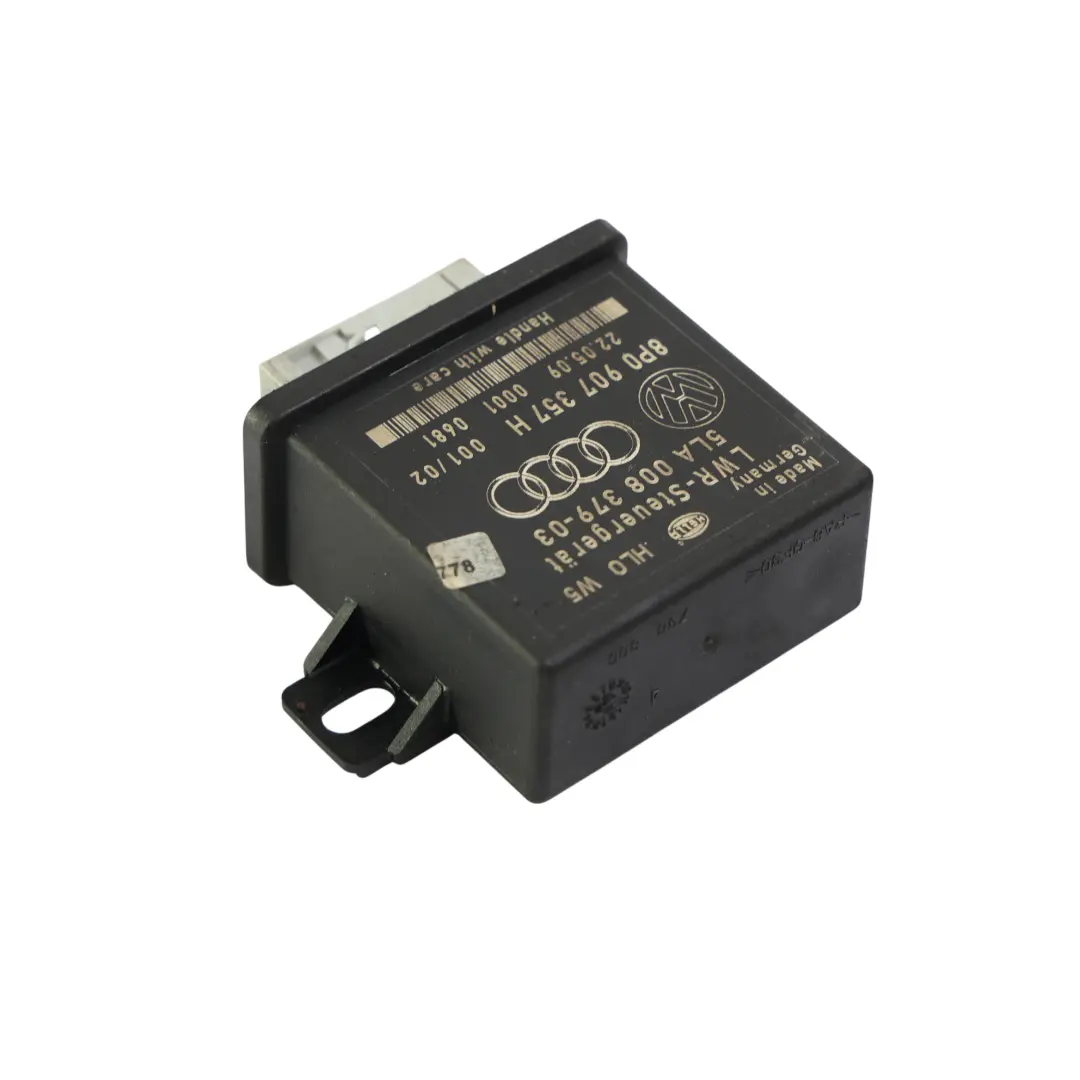 Modulo Controllo Regolazione Fari per Audi A3 A4 Q7 con numero di parte 8P0907357H Audi A3 A4 Q7 Modulo Controllo Regolazione Fari - SKU 8P0907357H - Numero di parte 8P0907357H