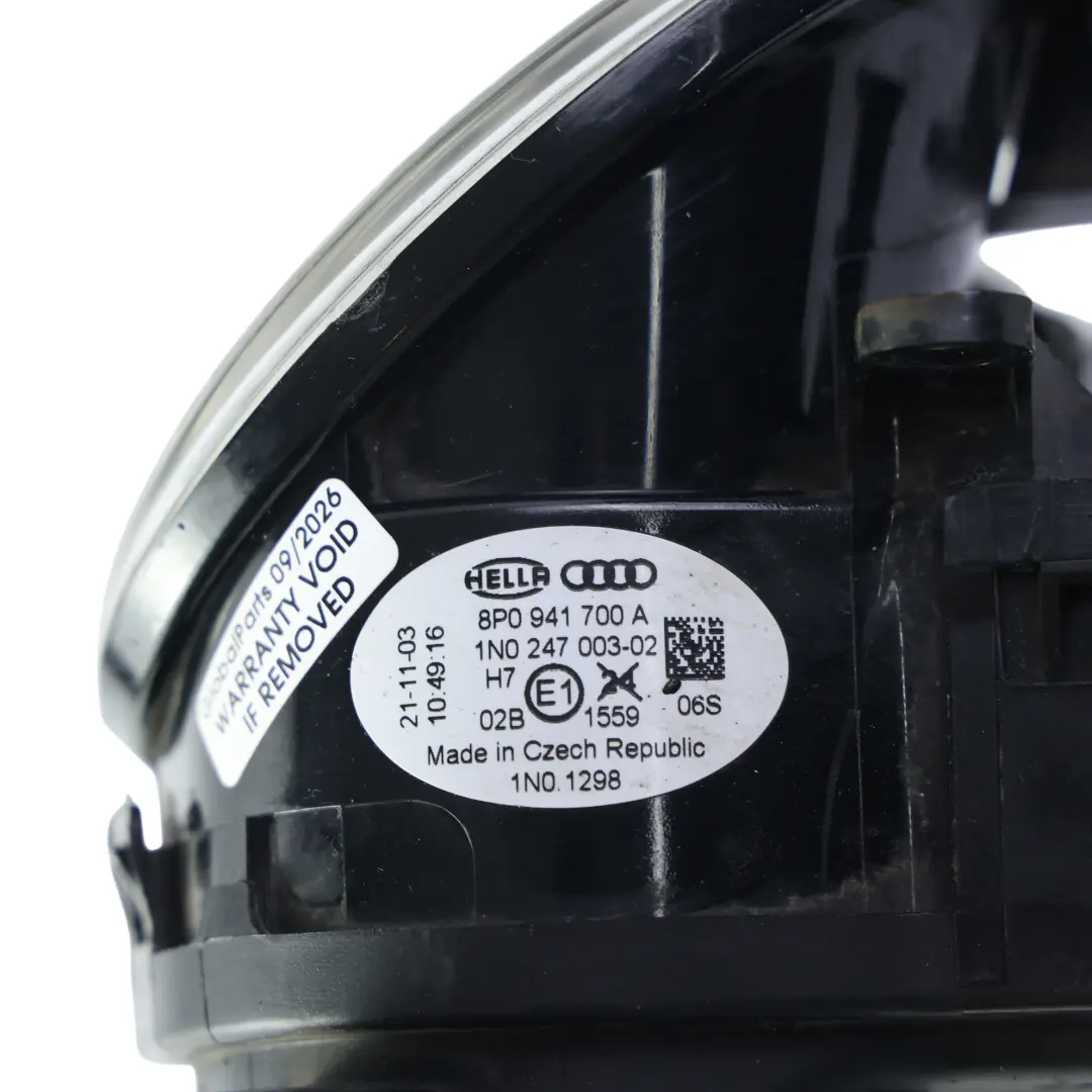 Halogen Nebelscheinwerfer Vorne Rechts für Audi A3 8P Q7 4L mit Teilenummer 8P0941700A Audi A3 8P Q7 4L Halogen Nebelscheinwerfer Vorne Rechts - SKU 8P0941700A - Teilenummer 8P0941700A