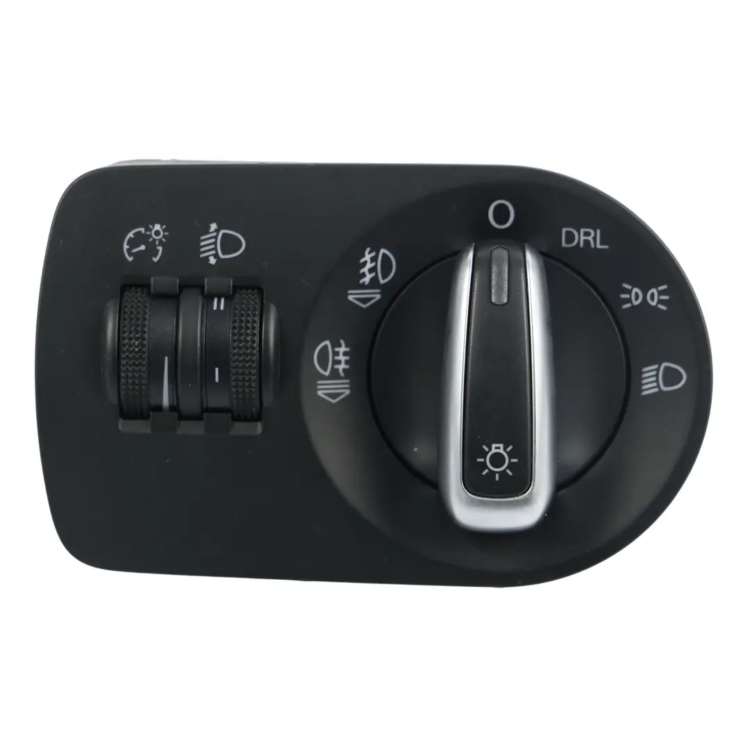Audi A3 8P Headlight DRL Fog Light Control Switch Panel - SKU RHD-8P2941531BN - Part number 8P2941531BN