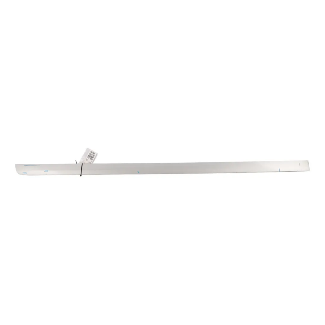 Audi A3 S3 8P Door Water Trim Strip Cover Right O/S Ice Silver - X7W - SKU 8P3853960J-ICS - Part number 8P3853960J