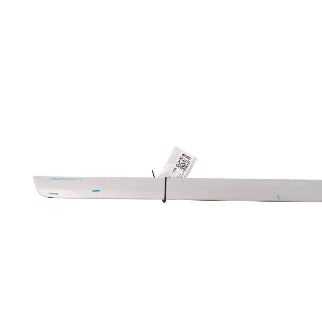 Audi A3 S3 8P Door Water Trim Strip Cover Right O/S Ice Silver - X7W - SKU 8P3853960J-ICS - Part number 8P3853960J