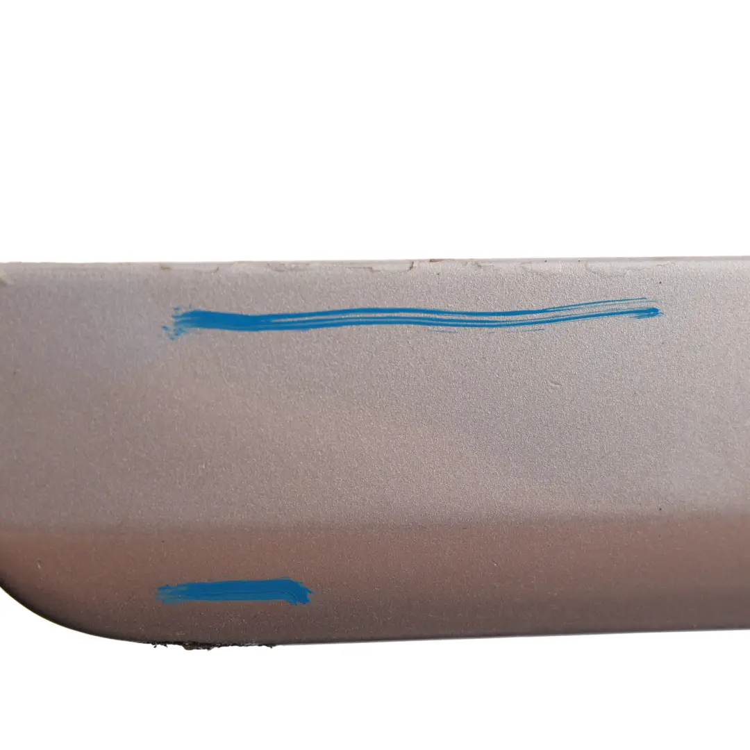 Door Water Trim Strip Cover Right O/S Ice Silver - X7W to Audi A3 S3 8P with Part number 8P3853960J Audi A3 S3 8P Door Water Trim Strip Cover Right O/S Ice Silver - X7W - SKU 8P3853960J-ICS - Part number 8P3853960J