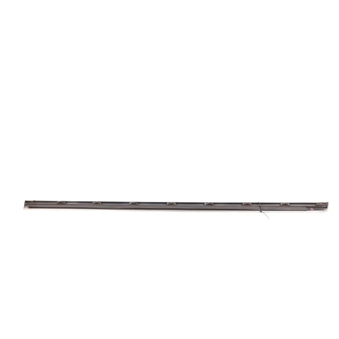 Audi A3 S3 8P Door Water Trim Strip Cover Right O/S Ice Silver - X7W - SKU 8P3853960J-ICS - Part number 8P3853960J